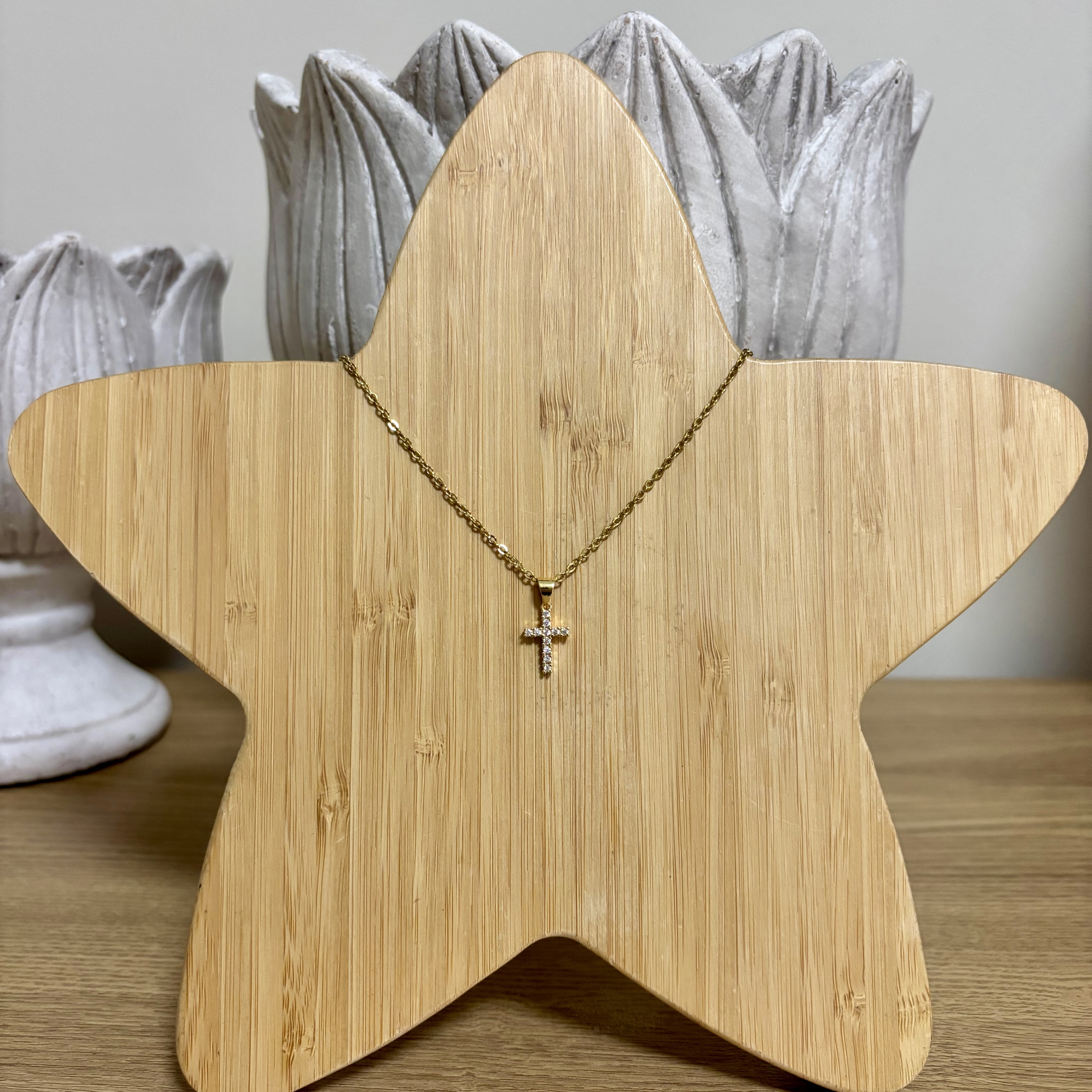 Colgante Cruz Brilli