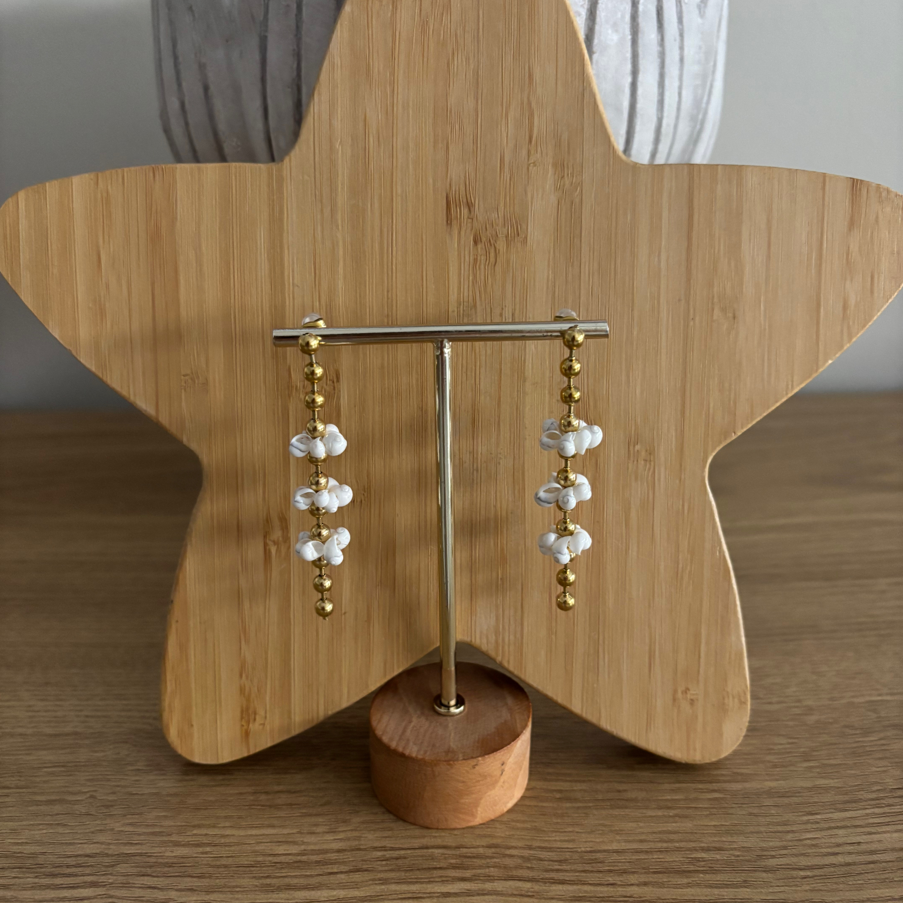 Pendientes Bora Bora